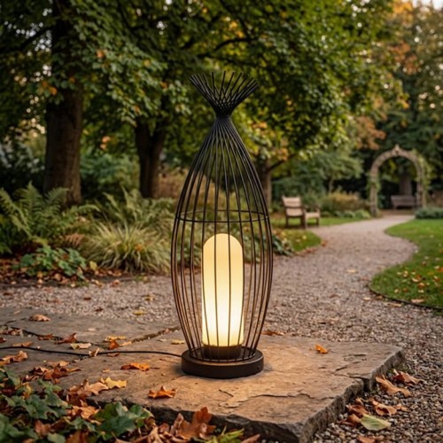 Наземный низкий светильник  09981-0.7-001JH 0.6M E27 BK RLOS в Нижнем Новгороде фото 5