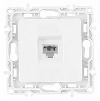 Розетка телефонная RJ-11 без рамки Arte Milano am-217 217.51-1.white в Нижнем Новгороде