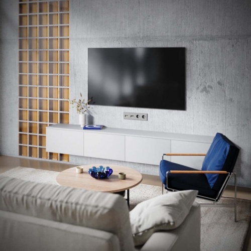 ТВ-розетка и розетка Ethernet RJ-45 без рамки Voltum S70 VLS060703 в Нижнем Новгороде фото 7