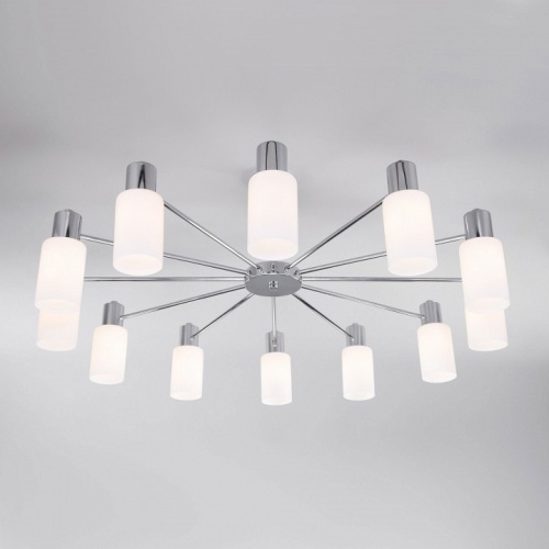 Люстра на штанге Eurosvet Vegga 70160/12 хром в Нижнем Новгороде фото 3