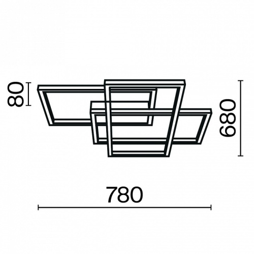 Потолочная люстра Maytoni Rida MOD015CL-L80GK в Нижнем Новгороде фото 4