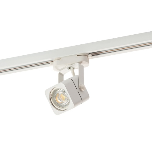 DK6003-WH Трековый светильник IP 20, 50 Вт, GU10, белый, алюминий в Соколе