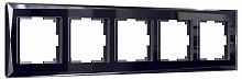 Рамка на 5 постов Werkel Diamant (черный) W0051208 в Нижнем Новгороде