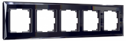 Рамка на 5 постов Werkel Diamant (черный) W0051208 в Нижнем Новгороде