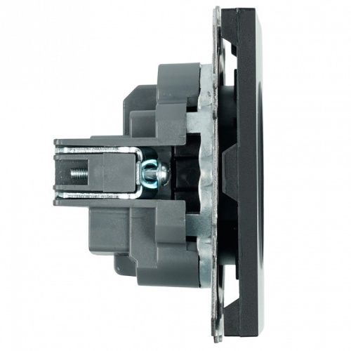 Розетка с заземлением и со шторкой, без рамки Stekker Эмили 50251 в Нижнем Новгороде фото 3