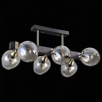 Люстра на штанге ILLUMICO  IL9736-6CSQ-79 BK AB в Нижнем Новгороде