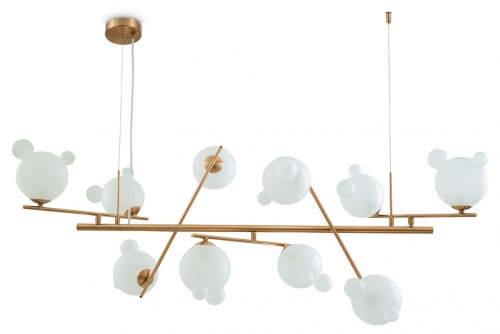 Подвесная люстра Freya Flaty FR5374PL-10BS в Нижнем Новгороде фото 8