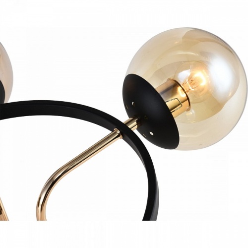 Люстра на штанге 01344-0.3-05 BK+FGD в Нижнем Новгороде фото 5