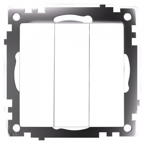 Выключатель трехклавишный без рамки Stekker Катрин 49171 в Нижнем Новгороде