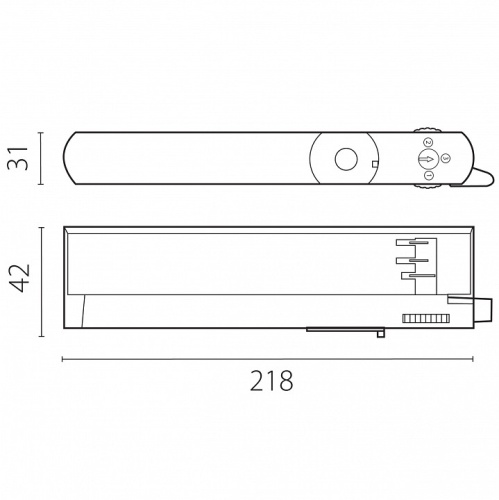 Переходник для трека Lightstar Quattro 594066 в Нижнем Новгороде фото 2