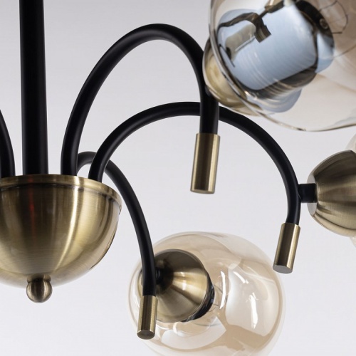 Люстра на штанге DeMarkt Гамбург 605017506 в Нижнем Новгороде фото 9