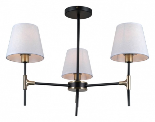 Люстра на штанге ILLUMICO CASTOR IL0185-3CSQ-24 BK AB CASTOR в Нижнем Новгороде
