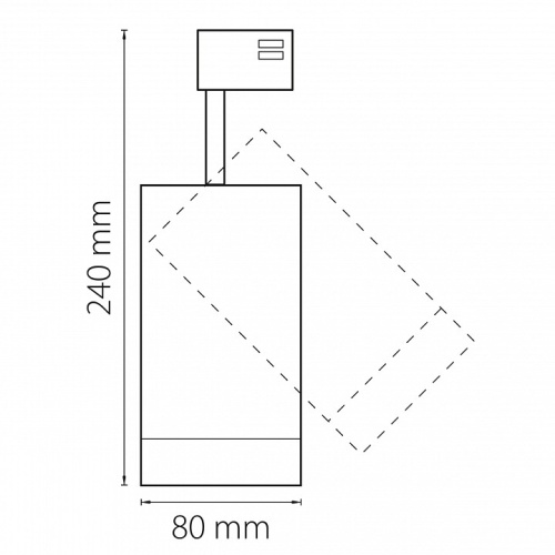 Светильник на штанге Lightstar Canno 303564 в Бородино фото 2