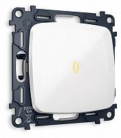 Выключатель одноклавишный с подсветкой без рамки Ambrella Volt OMEGA MO102010 в Нижнем Новгороде