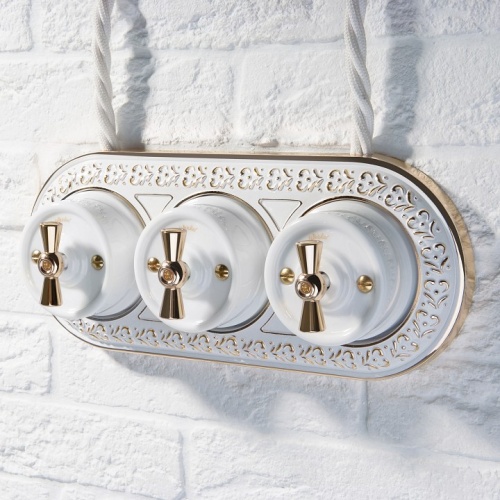 Ручка выключателя Werkel Ретро (золото) W6442138 в Нижнем Новгороде фото 2