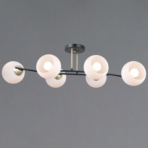 Потолочная люстра ILLUMICO TRENTO IL0798-6CSQ-25 BK AB TRENTO в Нижнем Новгороде