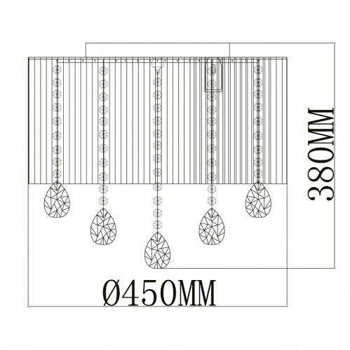 Накладной светильник MW-Light Жаклин 465017006 в Тольятти фото 3