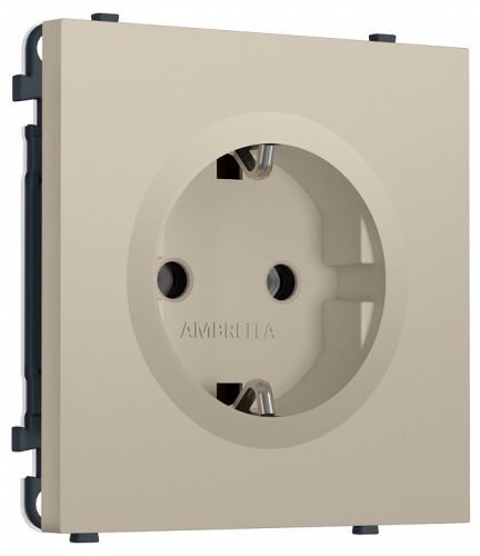 Розетка с заземлением, без рамки Ambrella Volt MS MS346010 в Нижнем Новгороде