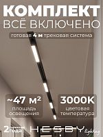 Комплект трековый Hesby Lighting Skylite №1 HSBL_kompl_S001_VI4B3K в Нижнем Новгороде