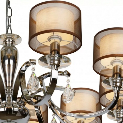 Подвесная люстра iLamp Mario RM16001/10CR в Нижнем Новгороде фото 2