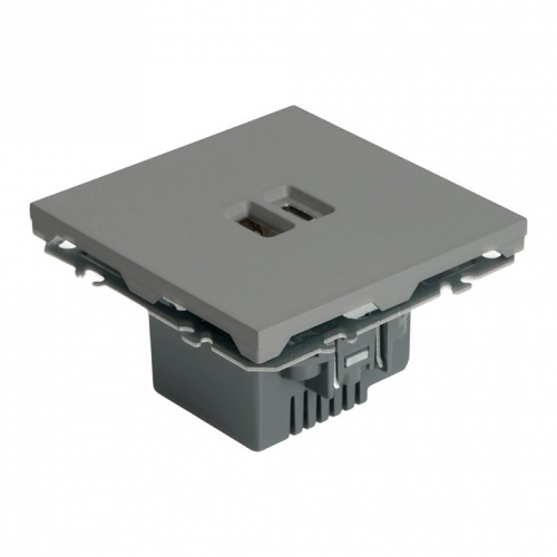 Розетка 2хUSB type A и C без рамки Stekker Эмили 49957 в Нижнем Новгороде фото 7