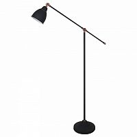 Торшер Arte Lamp Braccio A2054PN-1BK в Артемовском