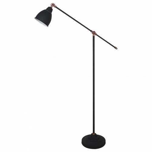 Торшер Arte Lamp Braccio A2054PN-1BK в Артемовском