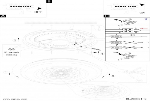 Накладной светильник Eglo Capasso-C 96821 в Нижнем Новгороде фото 2