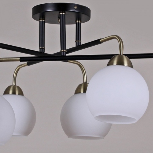 Потолочная люстра ILLUMICO  IL0252-6CSQ-79 BK AB в Нижнем Новгороде фото 3