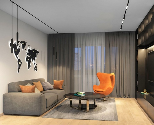 Подвесной светильник Denkirs Smart DK8008-BK в Нижнем Новгороде фото 2