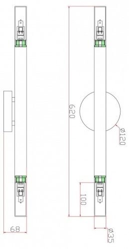 Бра Freya Матч / Match FR6109WL-02G в Нижнем Новгороде фото 2