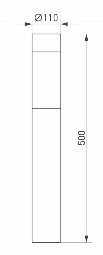 Наземный высокий светильник Arlight Stem 029966 в Нижнем Новгороде фото 2