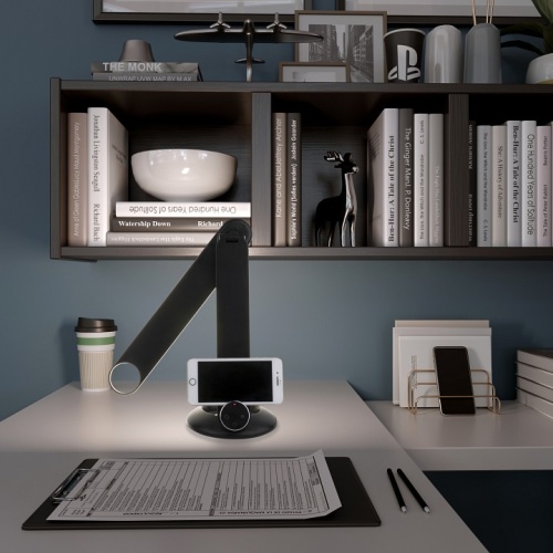 Настольная лампа офисная Eurosvet Action 80428/1 черный в Нижнем Новгороде фото 4