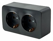 Розетка двойная с заземлением Stekker София 49316 в Нижнем Новгороде