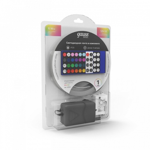 Комплект с лентой светодиодной Gauss Basic BT011 в Нижнем Новгороде фото 9