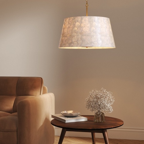 Подвесная люстра Eurosvet  101013/5 латунь/перламутр Smart в Нижнем Новгороде фото 3