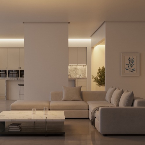 Профиль для контурной подсветки ГКЛ потолка Arlight СEIL 052228 в Нижнем Новгороде фото 4