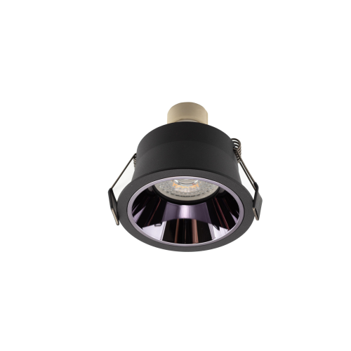 DK2411-BC Кольцо для серии светильников DK2410, пластик, черный хром в Дигоре фото 4