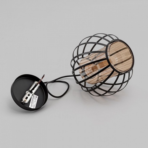 Подвесной светильник Imex MD.3958 MD.3958-1-P BK в Нижнем Новгороде фото 4