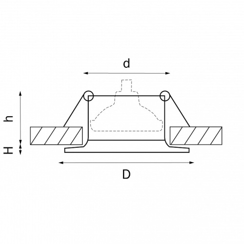 Встраиваемый светильник Lightstar Levigo 010023 в Нижнем Новгороде фото 2