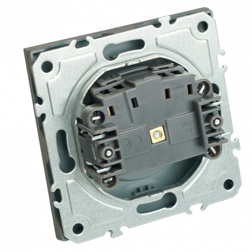 Розетка без заземления и со шторкой, без рамки Stekker Эмили 49954 в Нижнем Новгороде фото 10