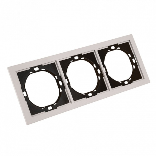 Рамка на 3 поста Stekker Мия 50488 в Нижнем Новгороде фото 4