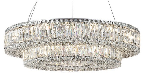 Подвесная люстра Newport 8450 8450+28/S chrome в Нижнем Новгороде