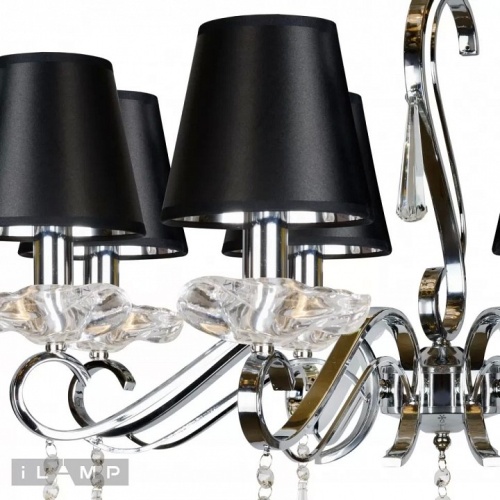 Подвесная люстра iLamp Stella RM1684/8CR в Нижнем Новгороде фото 2