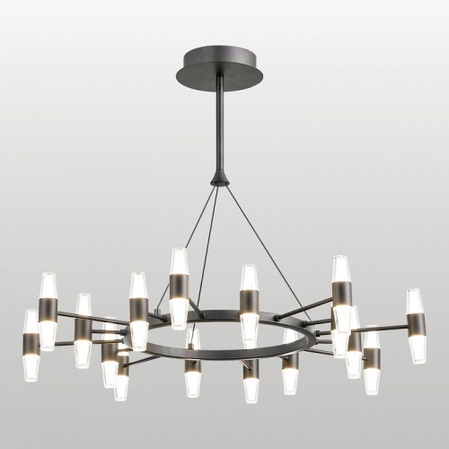 Подвесная люстра Lussole Hopkins LSP-7407 в Нижнем Новгороде фото 6