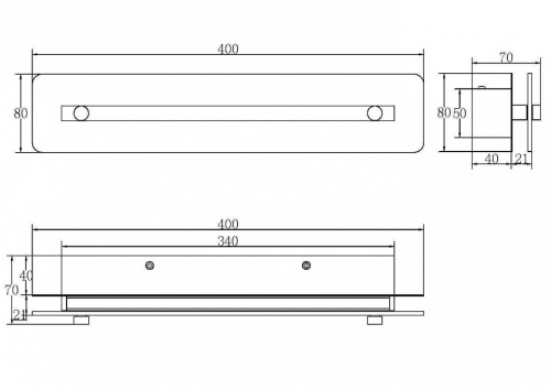 Накладной светильник Maytoni Maya P091WL-L7G3K в Нижнем Новгороде фото 3