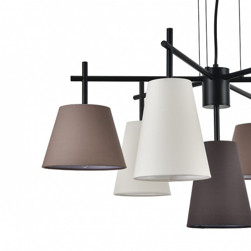 Подвесная люстра Indigo Abbinare 13032/7P Black в Нижнем Новгороде фото 2