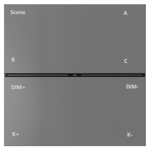 Панель-регулятора ЦТ роторная накладная Denkirs AIR CONTROL BT DK7201-DG в Нижнем Новгороде