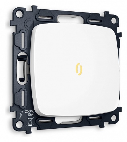 Выключатель одноклавишный с подсветкой без рамки Ambrella Volt OMEGA MO122010 в Нижнем Новгороде