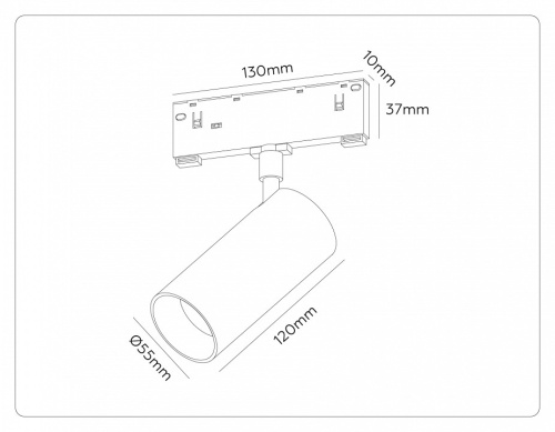 Светильник на штанге Ambrella Light TRACK SYSTEM GL2310 в Нижнем Новгороде фото 2